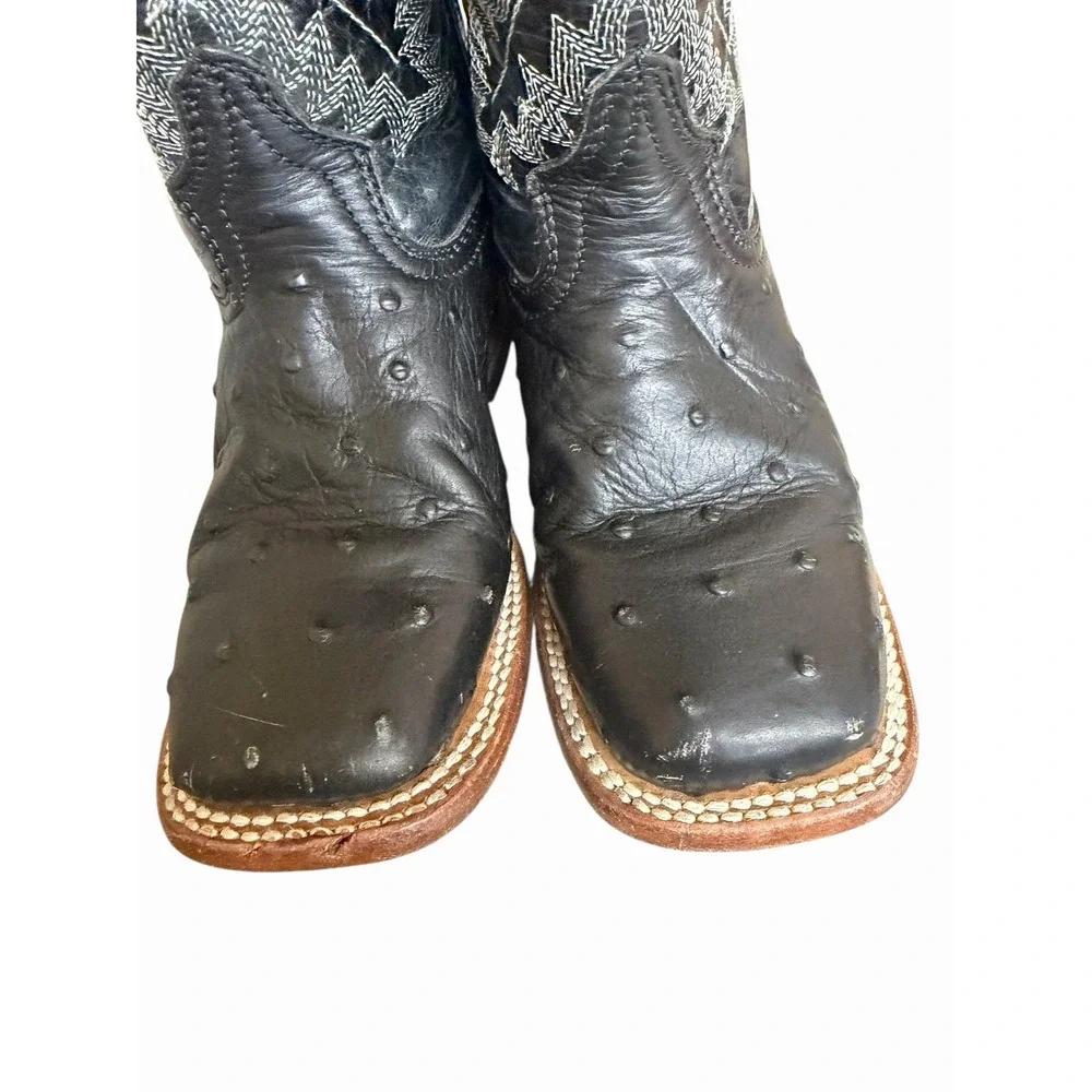 Veretta Kids Black Leather‎ Boots Size 21